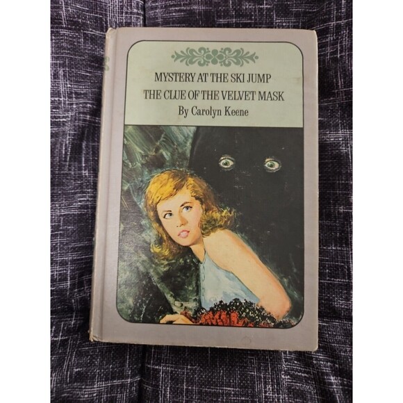1968 Edition Nancy Drew Mystery At The Ski Jump book - Picture 1 of 8